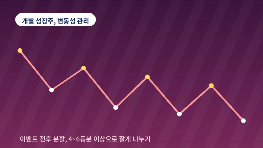 "섹터별 분할 매수 궁합" - ETF, 성장주, 배당주, 분할 매수 공식이 다 다른 이유 2 inline 02 growth stock