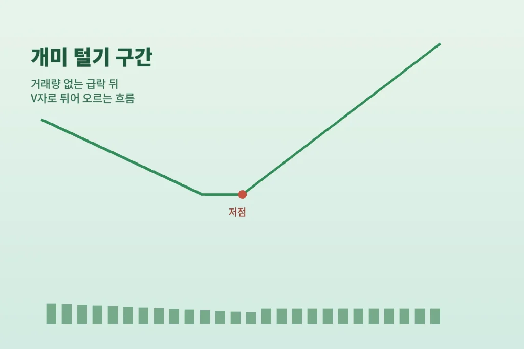 '세력'의 트랩, "개미 털기" 구간 3 V자로 튀어 오르는 차트, 알고 보면 다 이유가 있습니다