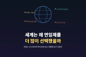 '5년 단임?' 한국만 빼고 다들 두 번씩 뽑는다