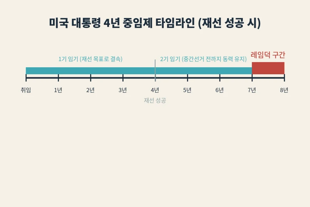 재선 없는 나라의 숙명, 레임덕 조기 도래의 비밀 2 us timeline
