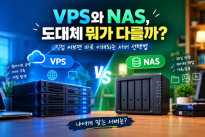 "VPS와 NAS", 도대체 뭐가 다를까?