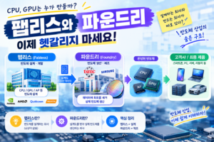 CPU와 GPU는 누가 만들까? "팹리스"와 "파운드리"의 차이 2 엔비디아는 설계하고 TSMC는 만든다? 팹리스·파운드리 쉽게 이해하기