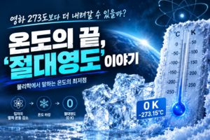 ‘절대영도’, 영하 273도보다 더 내려갈 수 있을까? 온도의 끝